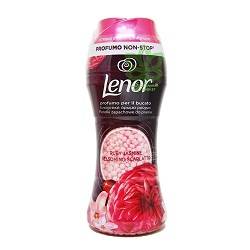 Lenor خوشبو کننده لباس قرمز 195گرم (گل یاس یاقوتی)